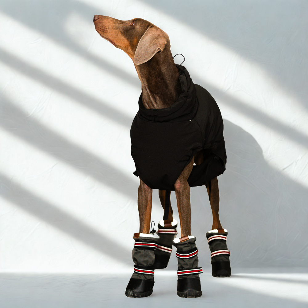 High Top Boots "Stay-On" Technology