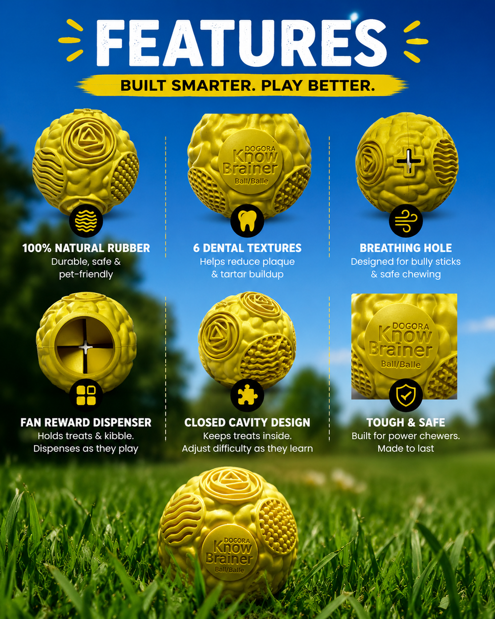 Know Brainer Balls x2